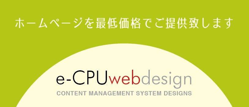 e-CPU web design